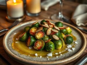 Grilled Brussels Sprouts Delight